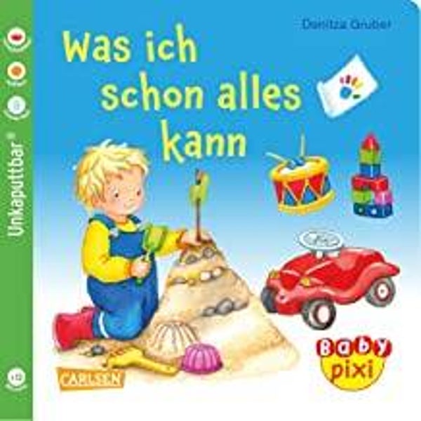CARLSEN   Unkaputtbar Buch Was ich schon alles kann ab 12 Monaten