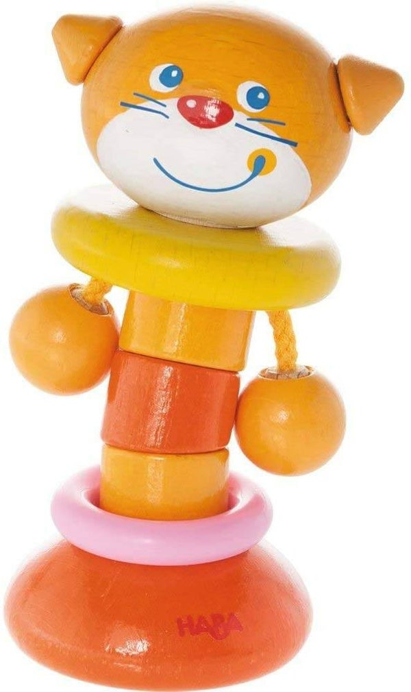 HABA Klappergreifling Katze 302942