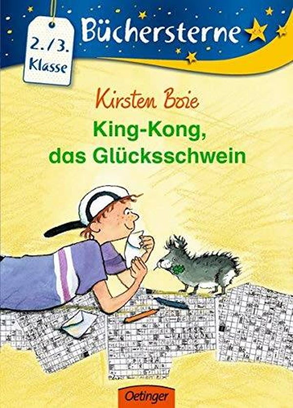 OETINGER Büchersterne King Kong ,das Glückschwein