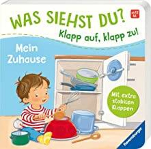 RAVENBURGER  Was siehst du? Klappe auf ,Klappe zu ! Mein Zuhause
