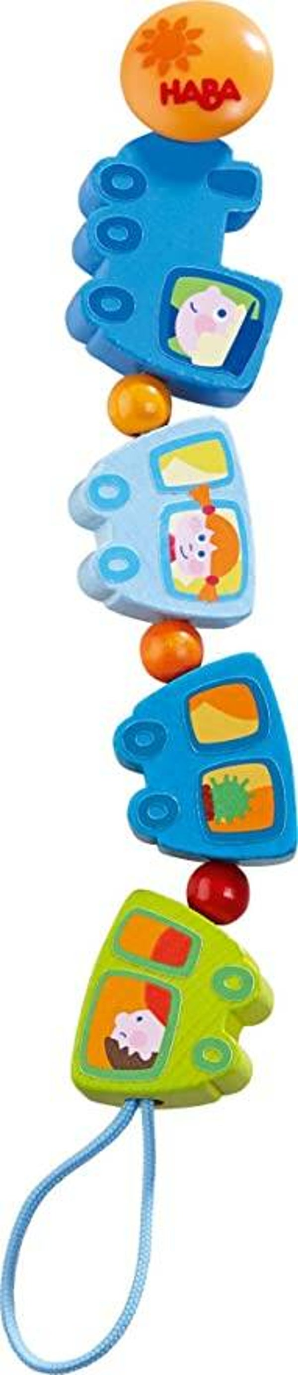 HABA Schnullerkette Kleiner Zug 300459