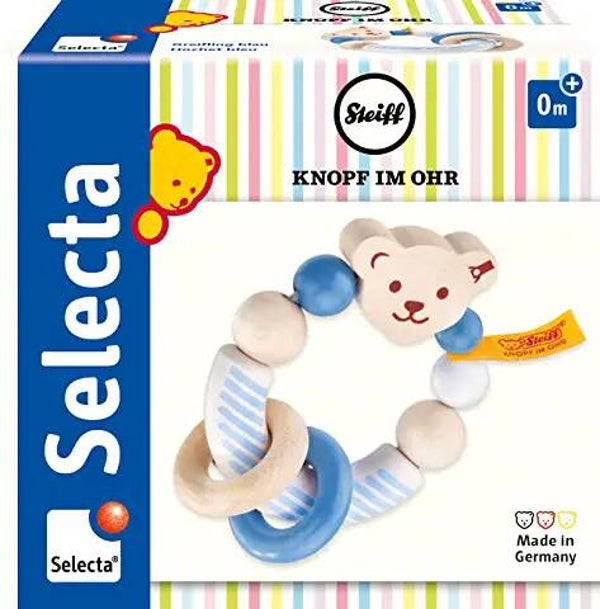 SELECTA  Greifling blau /Steiff 64301