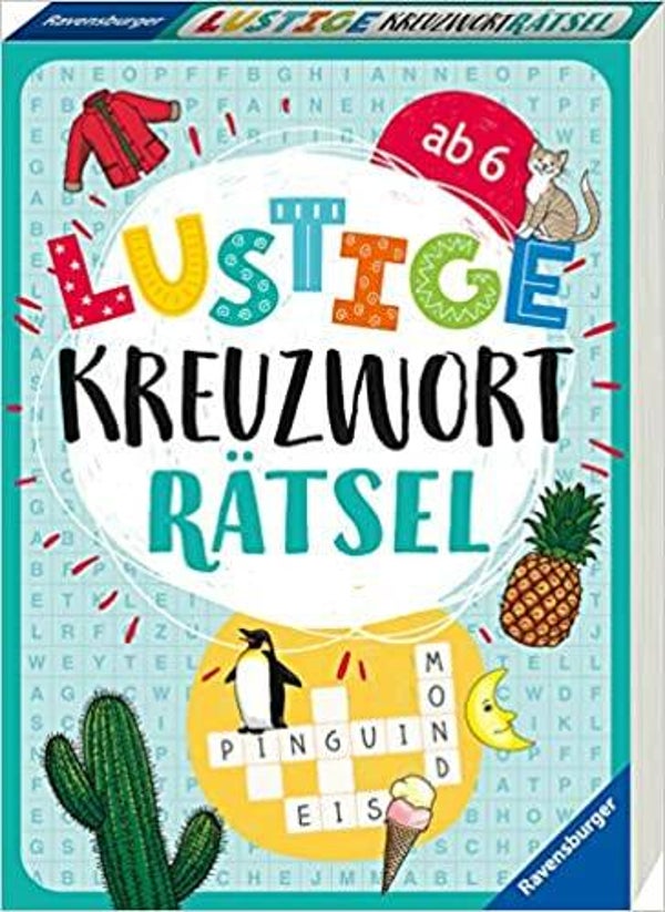 RAVENSBURGER Lustige Kreuzwort Rätsel ab 6