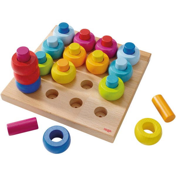 HABA  Steckspiel Farbkringel 002202