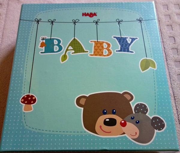 HABA Babyset Kuschelfreunde  hellblau 7165