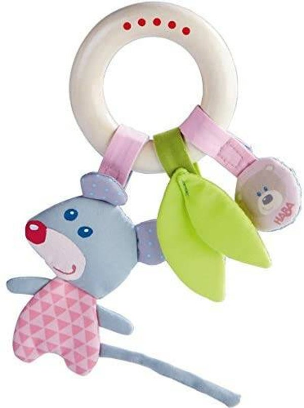 HABA Greifling Kuschelfreunde rosa 7168