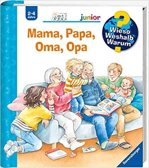 RAVENSBURGER  Wieso,warum,weshalb junior Mama,Papa,Oma Opa