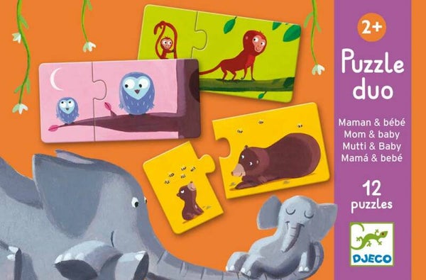 DJECO Duo Puzzle Mama und Kind DJ08157