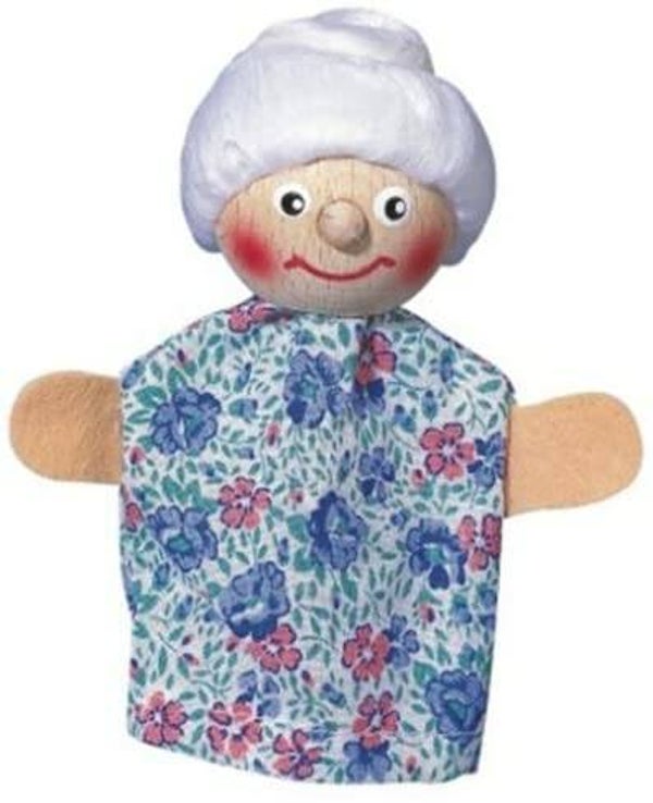 KERSA Kasperlfigur Fingerpuppe Oma 40140