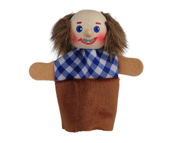 KERSA Kasperlfigur Fingerpuppe Opa 40310