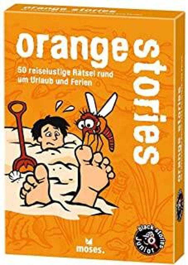 MOSES Orange Stories 50 reiselustige Rätsel rund um Urlaub und Ferien