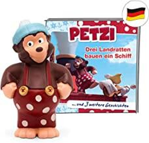 TONIES HÖRFIGUR : Petzi - Drei Landratten bauen ein Schiff