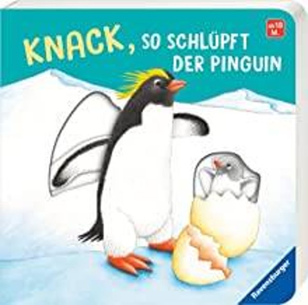 RAVENSBURGER Knack ,so schlüpft der Pinguin