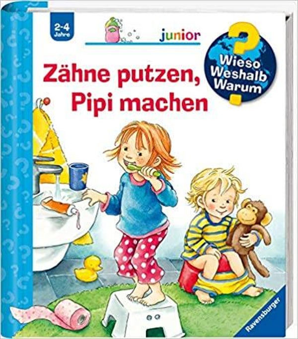 RAVENSBURGER Wieso,weshalb ,warum junior: Zähne putzen,Pipi machen