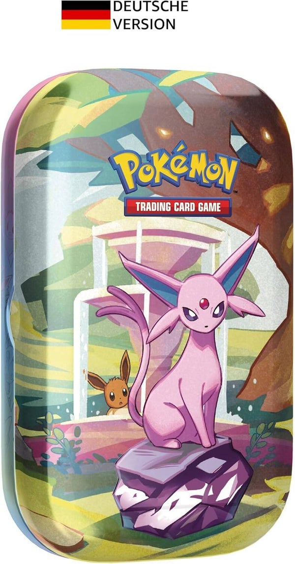 POKEMON Karmesin und Purpur Pragmatische Enrwicklungen Psiana Tin box DEUTSCH