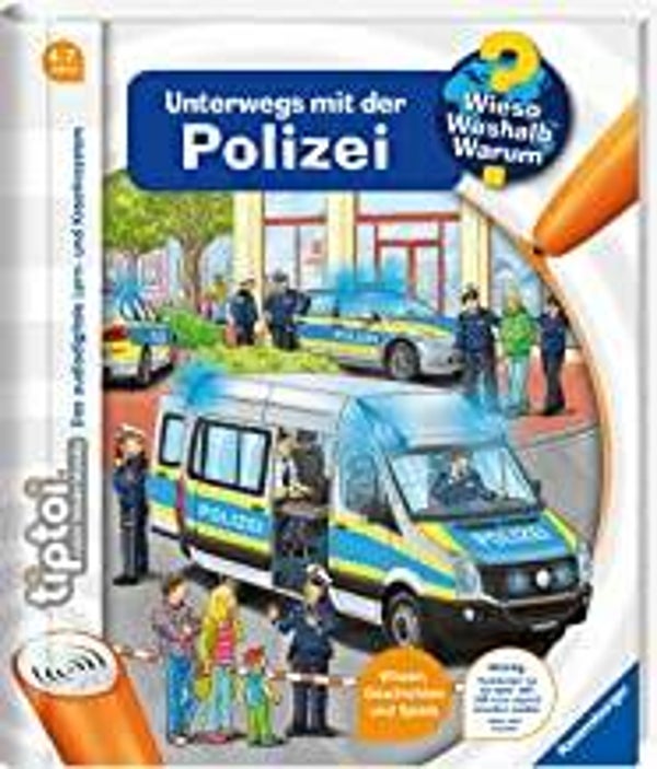 RAVENSBURGER Tip toi Unterwegs mit der Polizei  Wieso? Weshalb? Warum?, Band 22