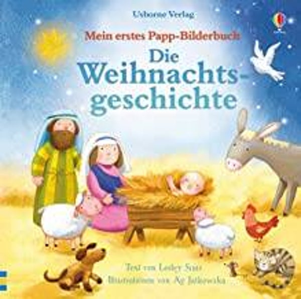 USBORNE Mein erstes Papp-Bilderbuch Die Weihnachtsgeschichte