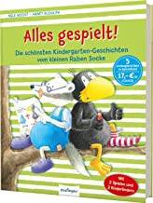 ESSLINGER Alles gespielt -Die schönsten Kindergarten-Geschichten vom kleinen Raben Socke