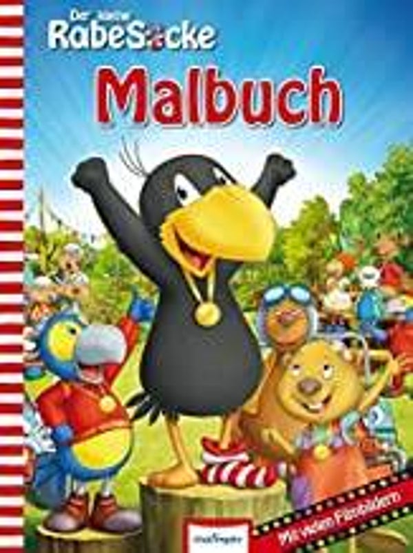 ESSLINGER Der kleine Rabe Das große Rennen Malbuch