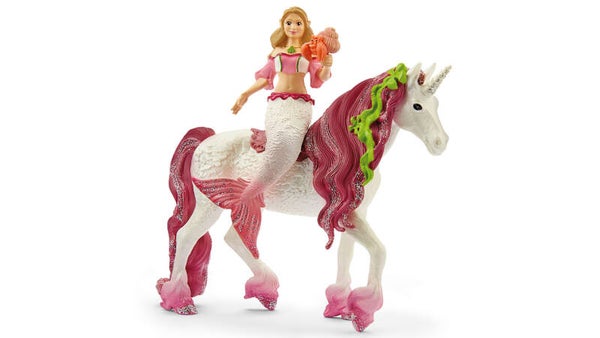 SCHLEICH Bayala Schleich  Meerjungfrau-Feya auf Unterwassereinhorn 70593