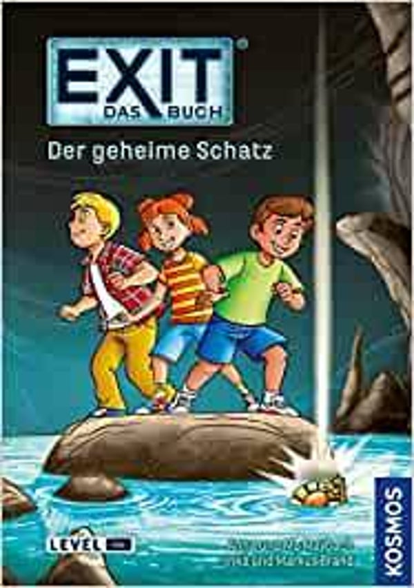 KOSMOS Exit ,das Buch Der geheime Schatz Level kids