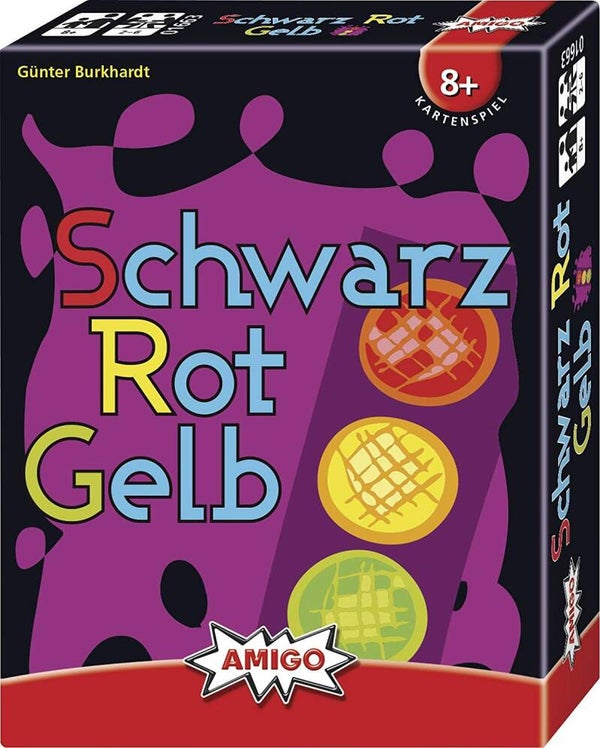 AMIGO Schwarz Rot Gelb, Kartenspiel 01663