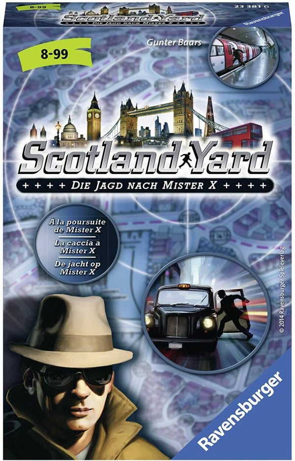RAVENSBURGER Scotland Yard Mitbringspiel