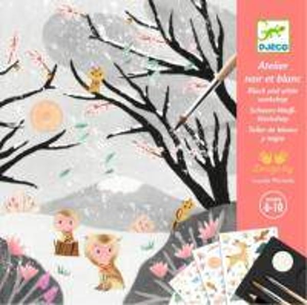 DJECO Schwarz-Weiß Workshop Letzter Schnee DJ 9349