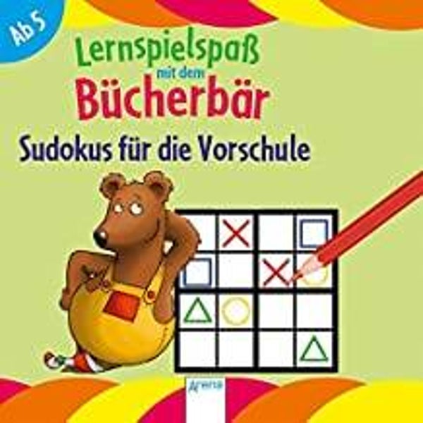 ARENA Lernspielspaß mit dem Bücherbär-Sudokus für die Vorschule