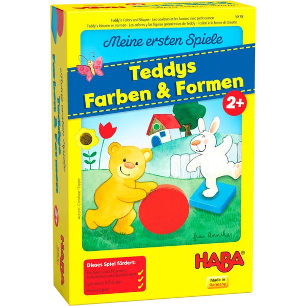 HABA  Meine ersten Spiele – Teddys Farben und Formen 005878