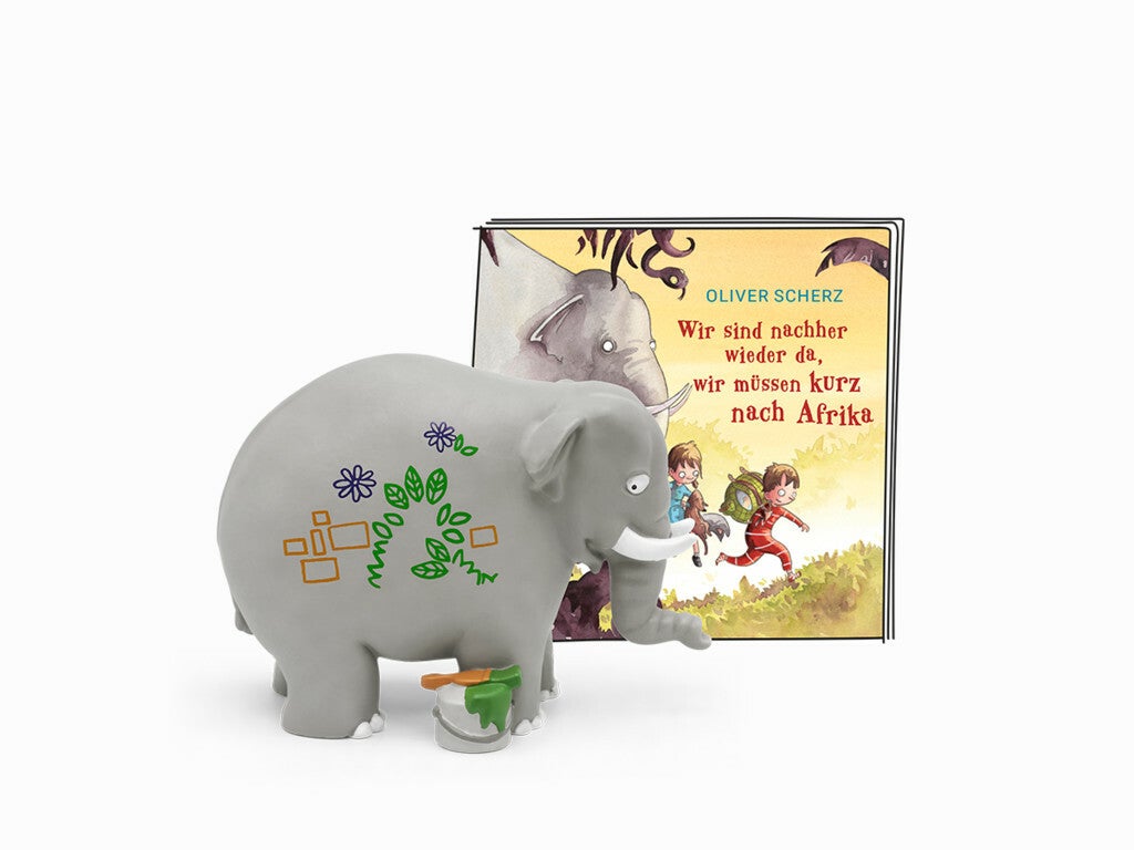 TONIES HÖRFIGUR : Wir sind nachher wieder da, wir müssen kurz nach Afrika