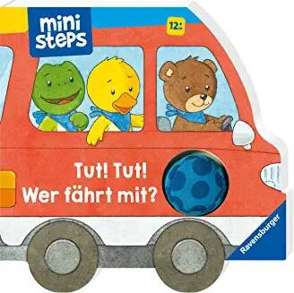 RAVENSBURGER Ministeps Tut Tut! Wer fährt mit ?