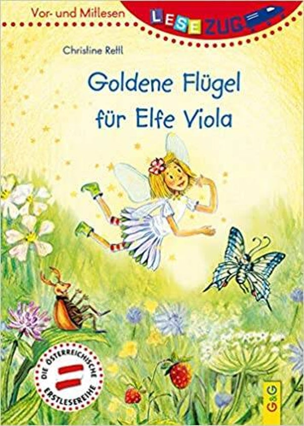G&G Verlag Lesezug Goldene Flügel für Elfe Viola Vor und Mitlesen