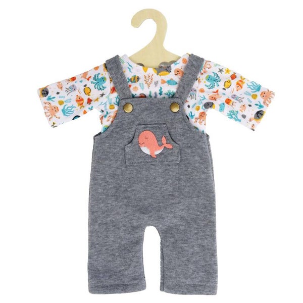 HELESS Latzhose mit T-Shirt "Wal Bobby", Gr. 28-35 cm