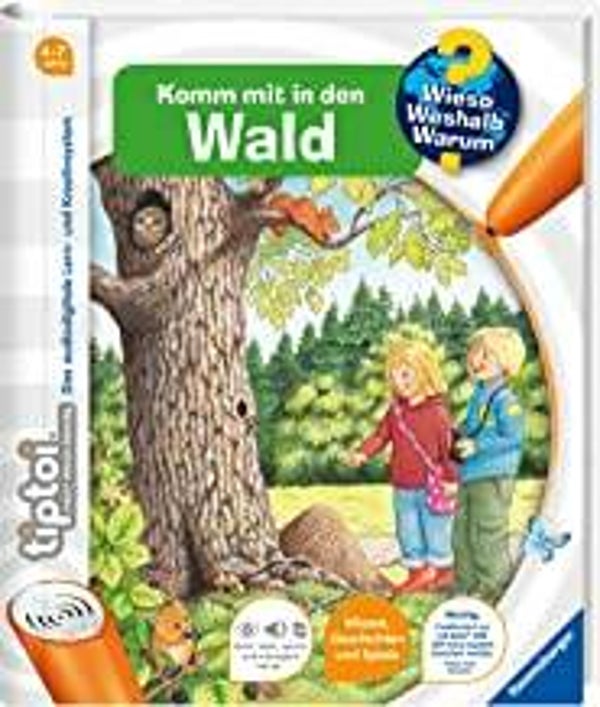 RAVENSBURGER Tip toi Wieso,weshalb,warum  Komm mit in den Wald