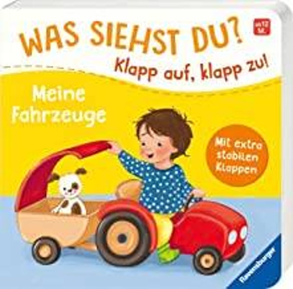 RAVENBURGER  Was siehst du? Klappe auf ,Klappe zu ! Meine Fahrzeuge