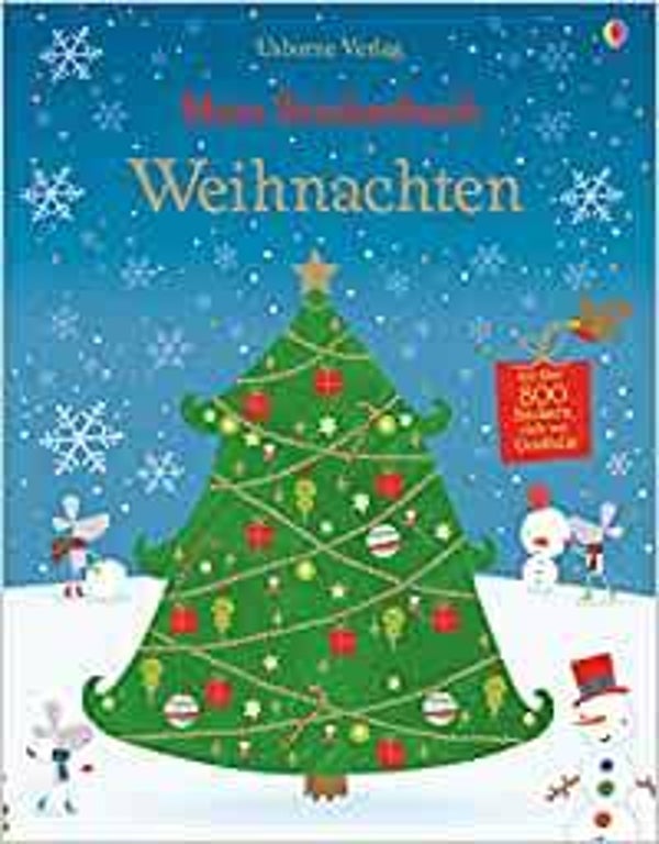 USEBORN VERLAG Mein Stickerbuch Weihnachten
