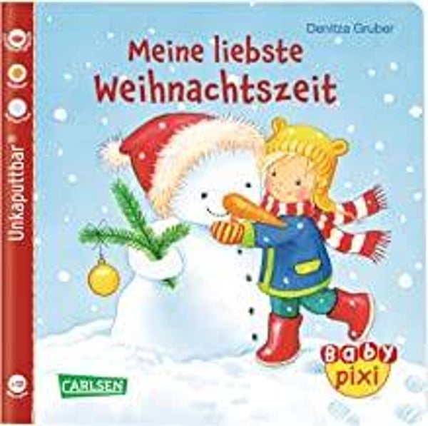 CARLSEN   Unkaputtbar Buch Meine liebste Weihnachtzeit ab 12 Monaten