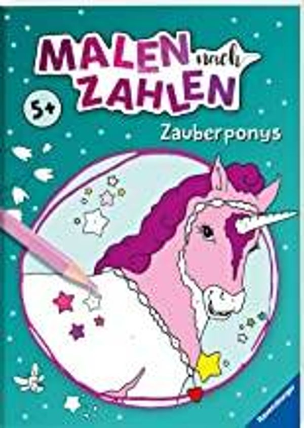 RAVENSBURGER Malen nach Zahlen Zauberponys