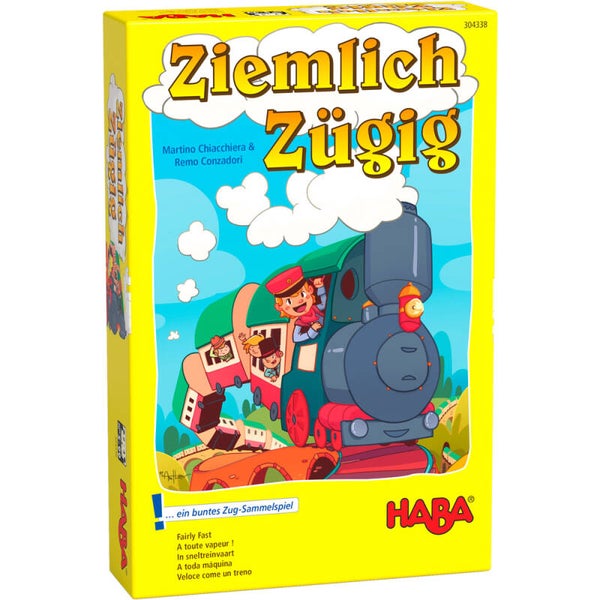HABA Ziemlich Zügig – Ein buntes Zug-Sammelspiel 304338