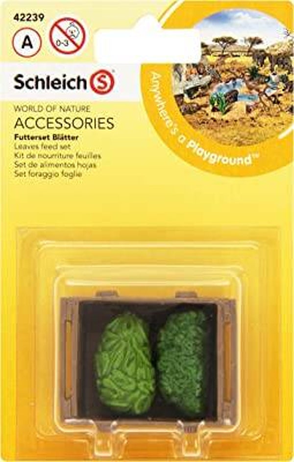 SCHLEICH Futterset Blätter 42239
