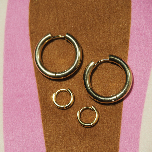 Hoops oorbellen klein