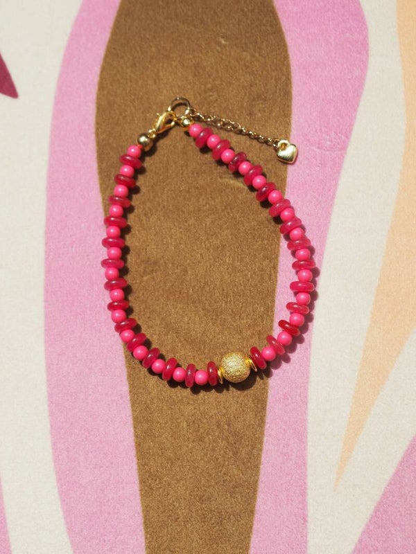 Pink Lady armband