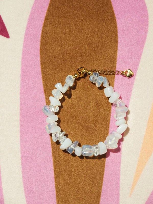 Kristal Opaal armband