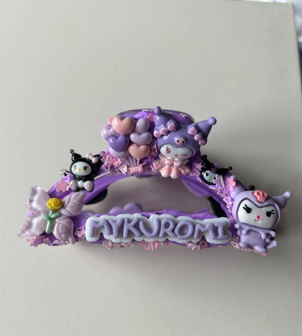 Kuromi claw clip