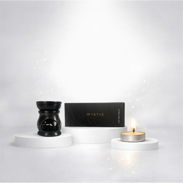 🖤 Soapstone Oil Burners & Soy Wax Melts