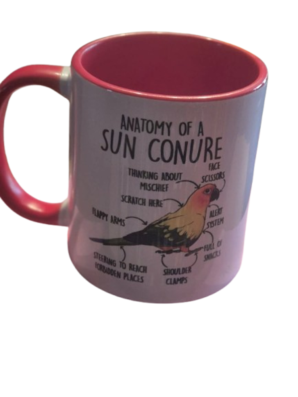 Mug conure soleil