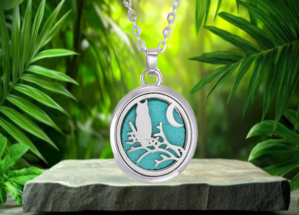 Collier d'aromathérapie - HIBOU