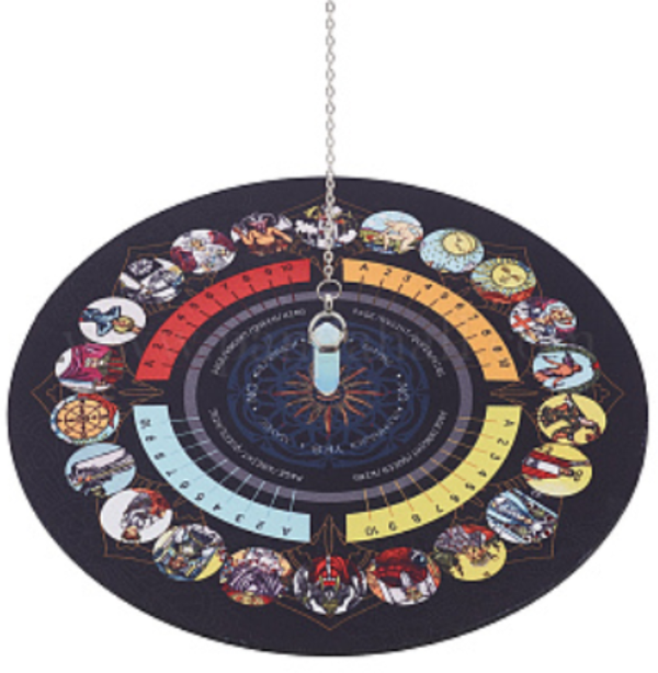 Tapis d'autel pour pendule TAROT & pendule