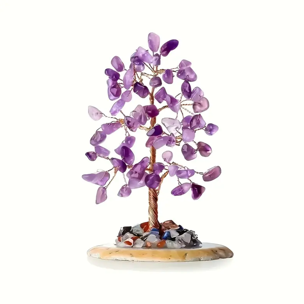 Arbre du bonheur en AMÉTHYSTE